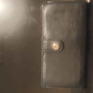 Rebecca Minkoff black leather wallet